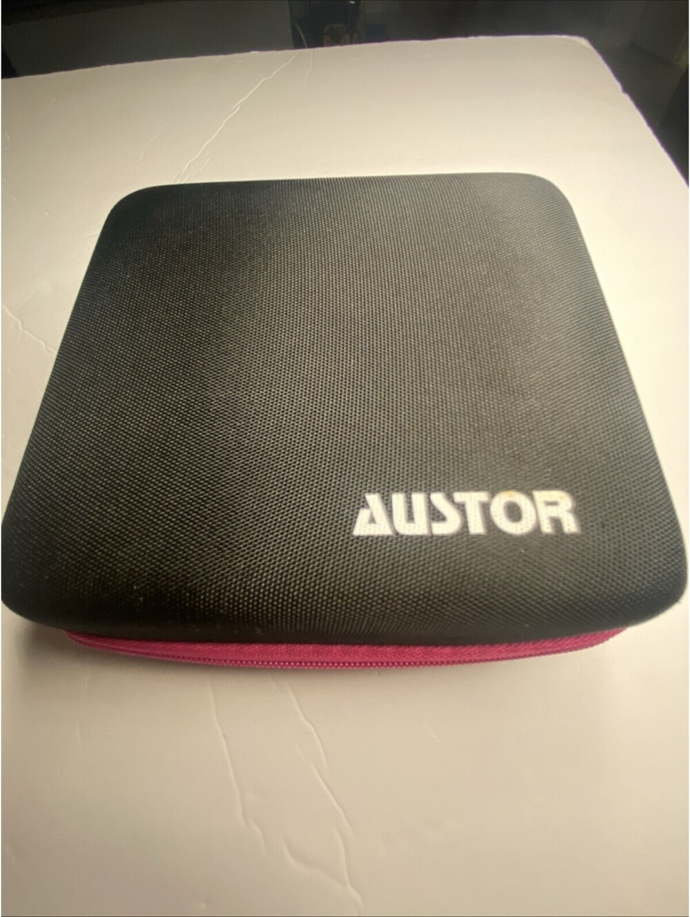 Nintendo 2DS 3DS XL DSi Lite Austor Carrying Case Black W/ Pink Trim